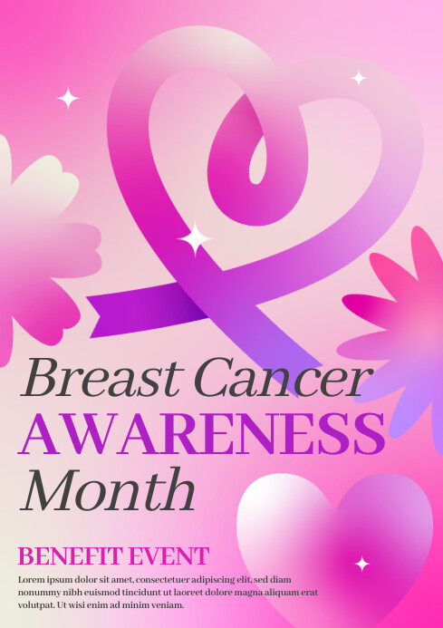 Breast Cancer Awareness Month Template | PosterMyWall