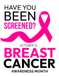 Breast Cancer Awareness Month Folder (US Letter) template