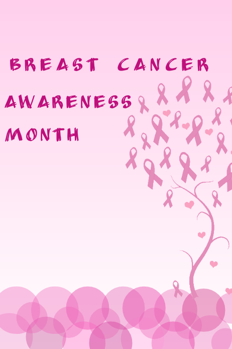 Breast Cancer Awareness Month Template Postermywall