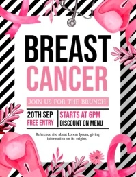 breast cancer awareness month Flyer (US Letter) template