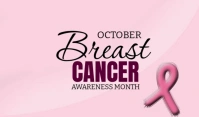 breast cancer awareness month Tag template