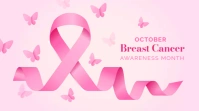 Breast Cancer Awareness Month Digital Display (16:9) template