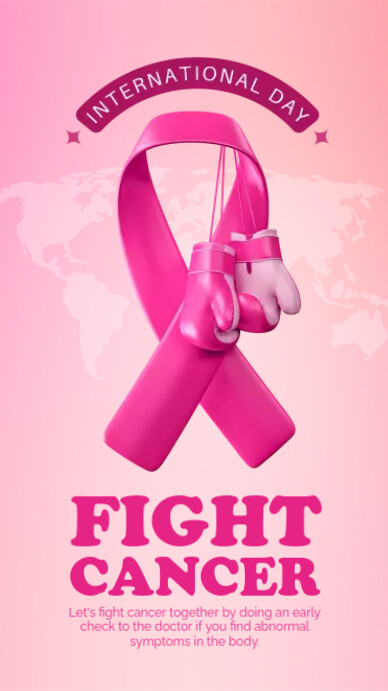 Breast Cancer Awareness Month IG Story template
