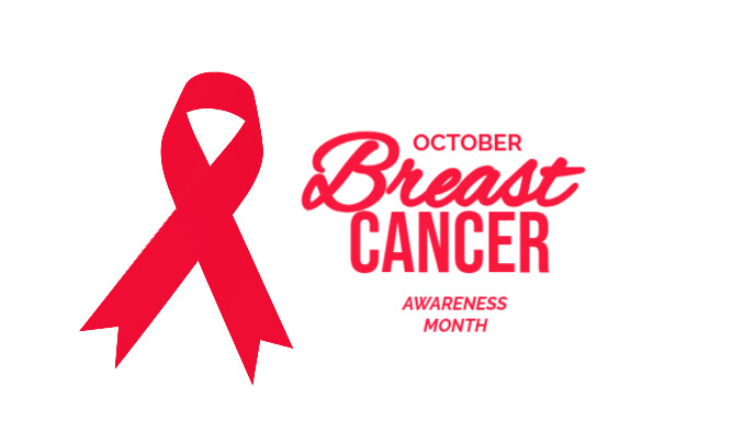 Breast Cancer Awareness Month Tag Etiqueta template