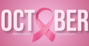 红色 Breast Cancer Awareness Obraz udostępniany na Facebooku Template