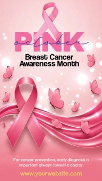 Breast Cancer Awareness Month Template Instagram Story