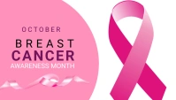 Breast cancer awareness Post Intestazione blog template