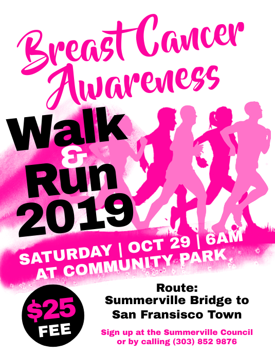 Copy of Breast Cancer Awareness Flyer | PosterMyWall