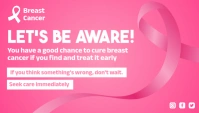 Breast Cancer Blog Header Template. Заголовок блога