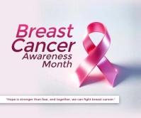 Breast cancer Grote rechthoek template