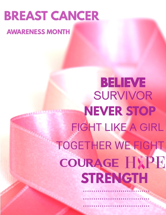 Breast cancer Template | PosterMyWall