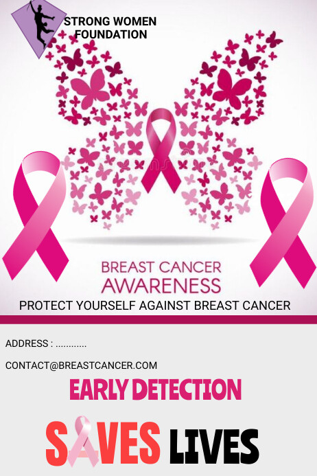 Copy of breast cancer | PosterMyWall