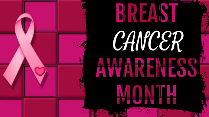 Breast Cancer Digital Display Template | PosterMyWall