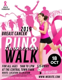Breast Cancer Flyer (format US Letter) template