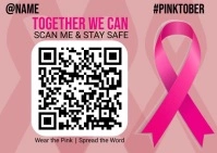 Breast Cancer Flyer Postcard template