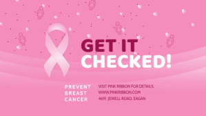 Czerwony Breast Cancer Awareness Facebook-covervideo Template
