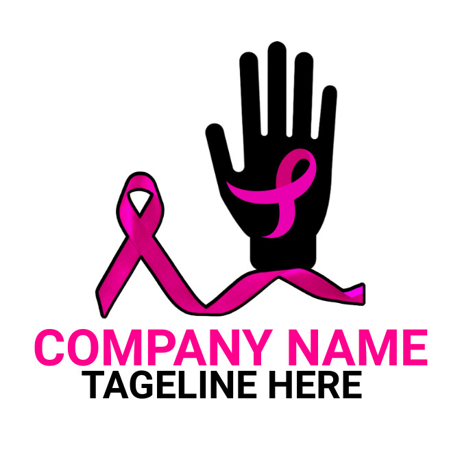 Breast Cancer Logo Template PosterMyWall breast-cancer-logo-template-postermywall