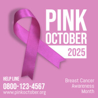 Pink October Template | PosterMyWall