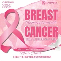 Breast Cancer Square template