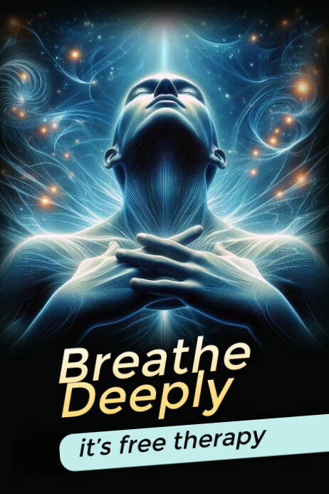 Breath Poster template