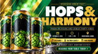 Black Weekend Brew Fest ตัวอย่างภาพบน YouTube Template
