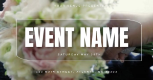bridal event flyer design facebook template
