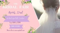 Bridal Fair Expo Facebook Cover Video template