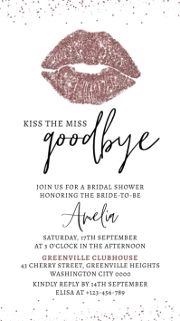 Bridal Shower Instagram Story template