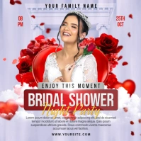 Bridal Shower Social Media Post template