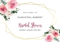 Bridal Shower Welcome Sign Template A2