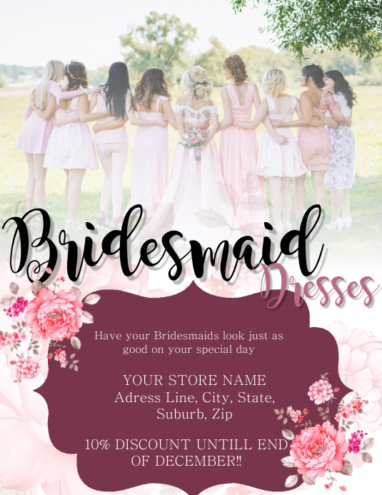 bridesmaid dress template 16 Bridesmaid dress pattern ideas