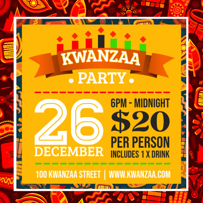 Shablon Yarkij Priglasitelnyj Shablon Priglasheniya Na Vecherinku Postermywall