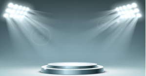Grau Stage Spotlight Imagen Compartida en Facebook Template