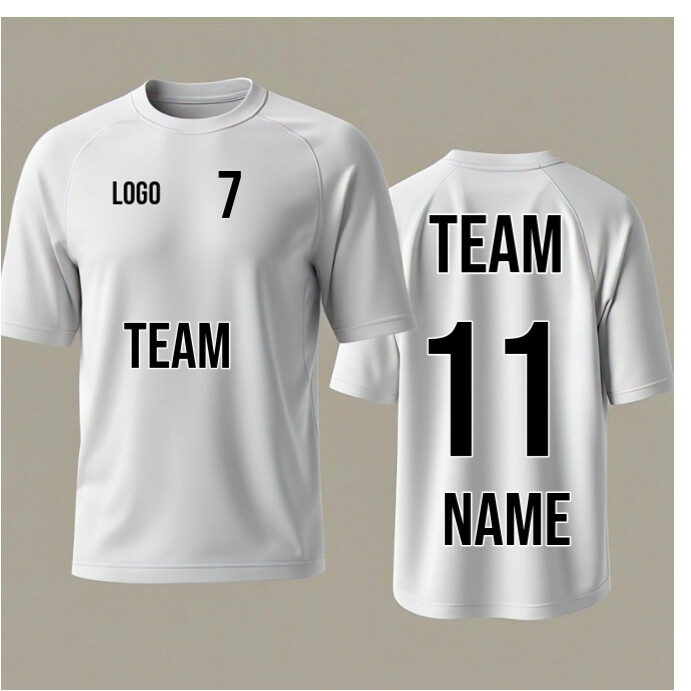 Brilliant White Futuristic Jersey  Instagram Post template