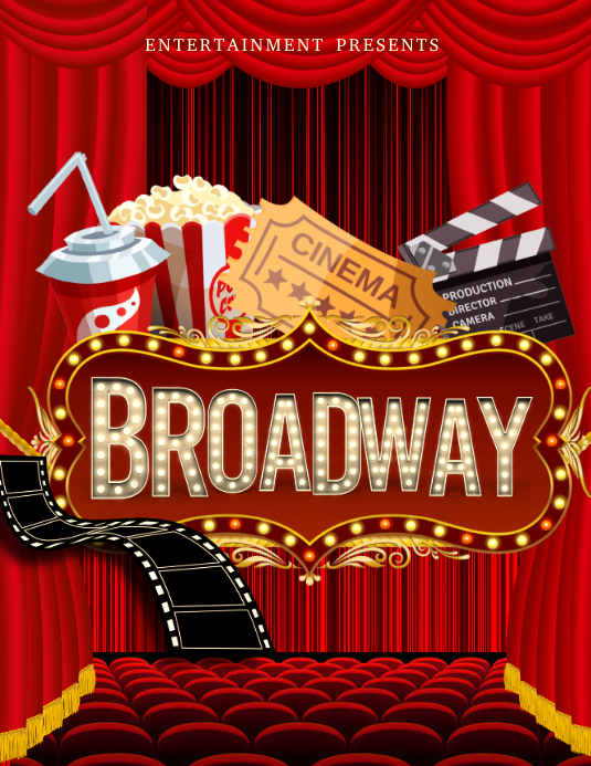 Broadway Template PosterMyWall