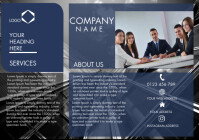 Business Service Product Information Brochure Template | PosterMyWall