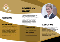 Business Service Product Information Brochure Template | PosterMyWall