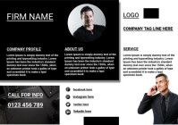 Business Service Product Information Brochure Template | PosterMyWall