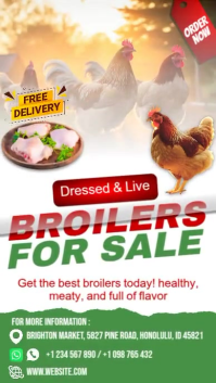 Broilers Free Template Ads Digital Display (9:16)