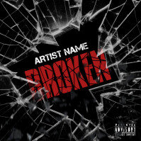 Broken Обложка Альбома Album Cover template