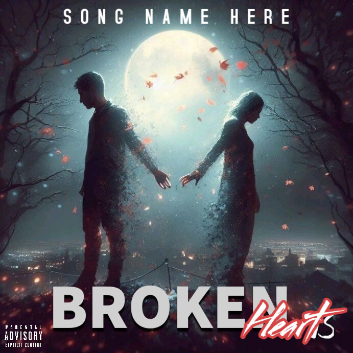 broken heart Iphosti le-Instagram template