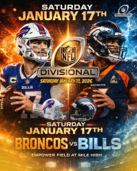 Sort NFL Divisional Game Instagram Portrait Template