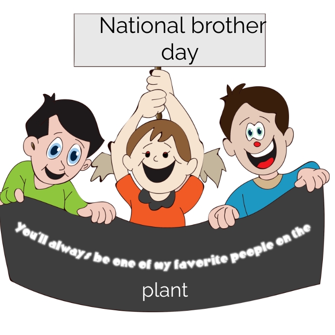 Brother day Template PosterMyWall