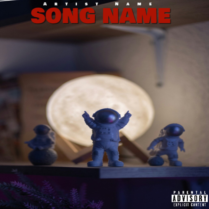 Brown 3d Album Cover Album Cover Template | PosterMyWall