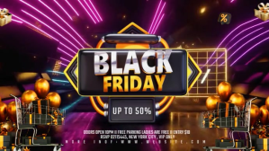 Black Black Friday Sale Digital Display Template