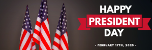 Brown 3d Happy President Day Tajuk Twitter Twitter-header template