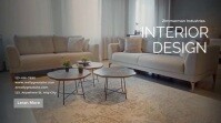 Brown 3d Interior Design Video  Digital Display (16:9) template