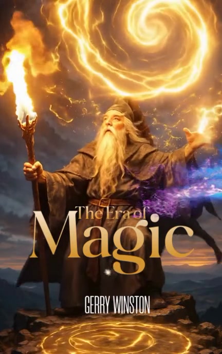 Brown 3d The Era Of Magic Kindle/book Covers Kindle-/boekomslagen template