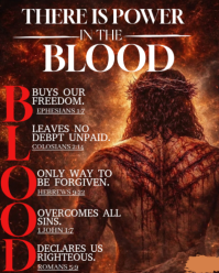 Brown Abstract Religious Inspiration Instagram Portrait template