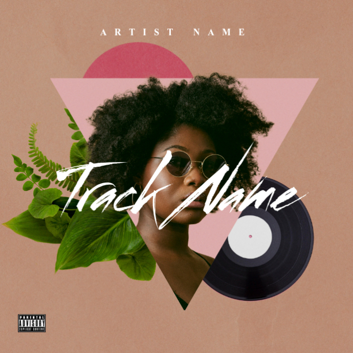 Brown Album Cover Album Cover Template | PosterMyWall
